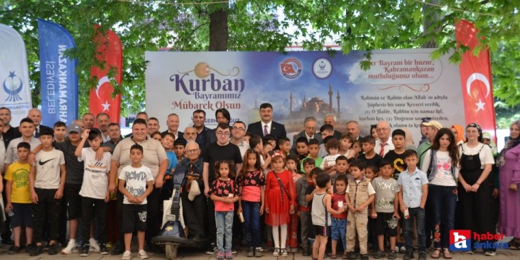 Ankara Kahramankazan'da bayramlaşma programı düzenlendi!