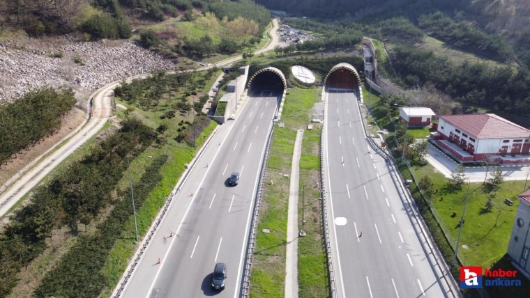 Bolu Tüneli'nde 46 günlük yol çalışması İstanbul-Ankara trafiğini etkileyecek!