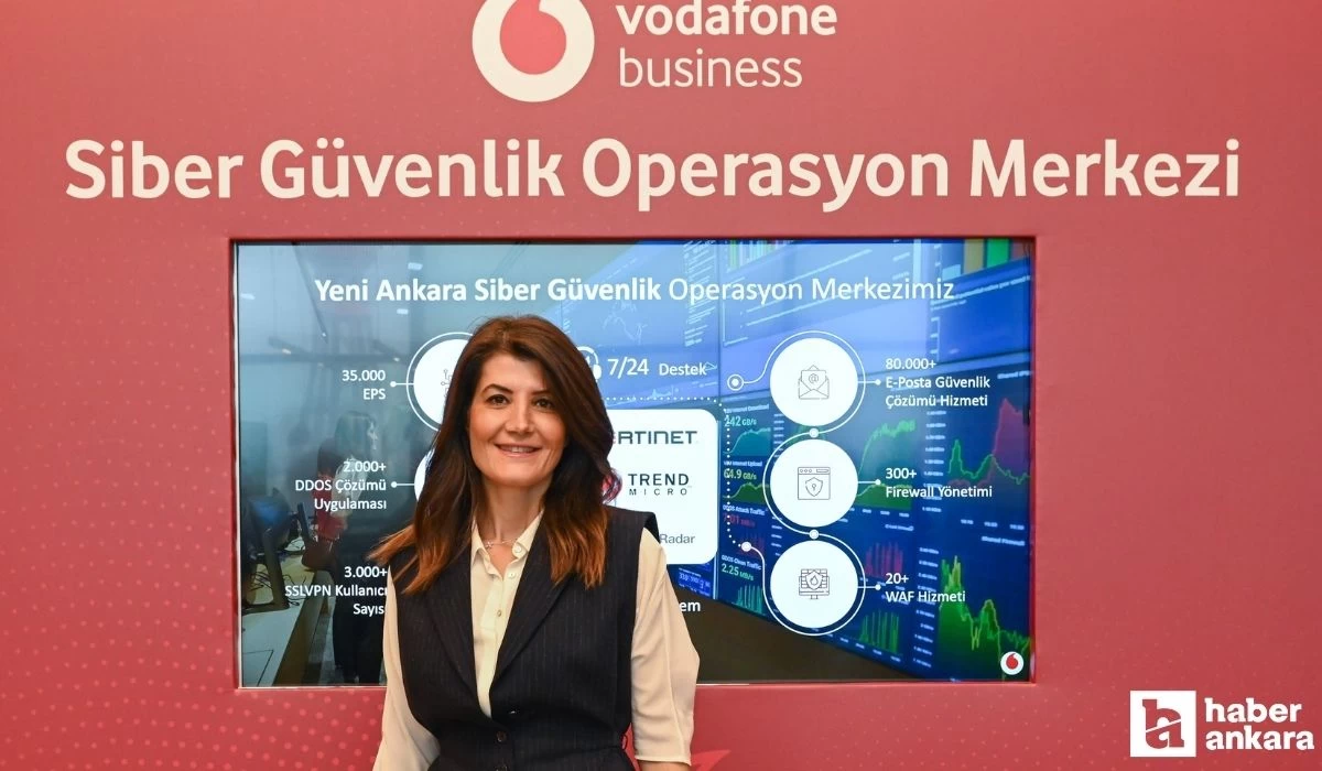 Vodafone Business’in yeni merkezi Ankara’da açıldı!
