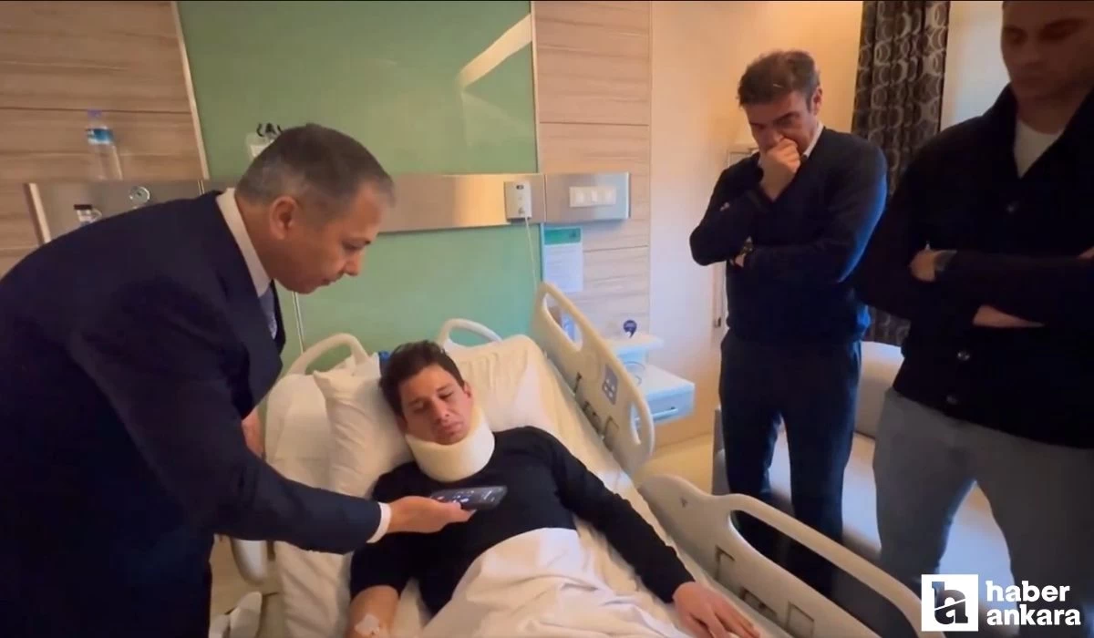 Cumhurbaşkanı Erdoğan Meler'i aradı! İçişleri Bakanı Yerlikaya ve TFF Başkanı Büyükekşi ziyaret etti