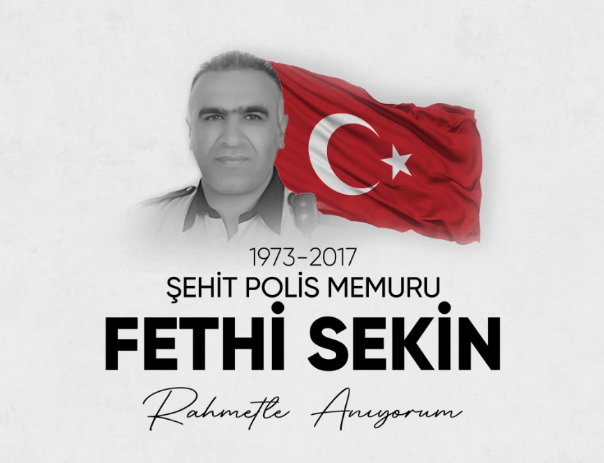 Sincan Belediye Başkanı Ercan Şehit Fethi Sekin'i andı