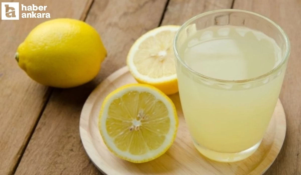 Bakanlıktan açıklama geldi! Limon suyu yasaklandı mı?