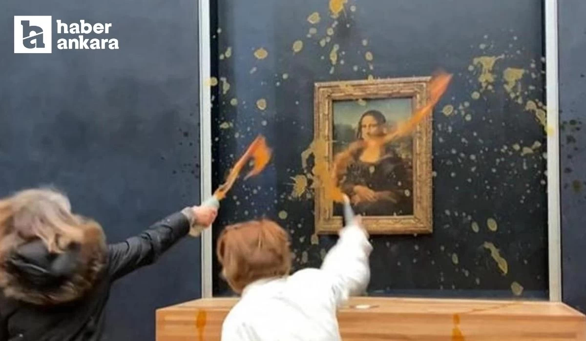 Mona Lisa tablosuna yönelik saldırıya tepkiler sürüyor!