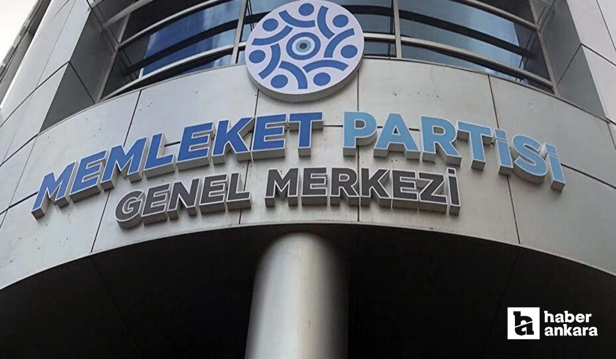 Memleket Partisi'nin Ankara ilçe belediye başkan adayları açıklandı