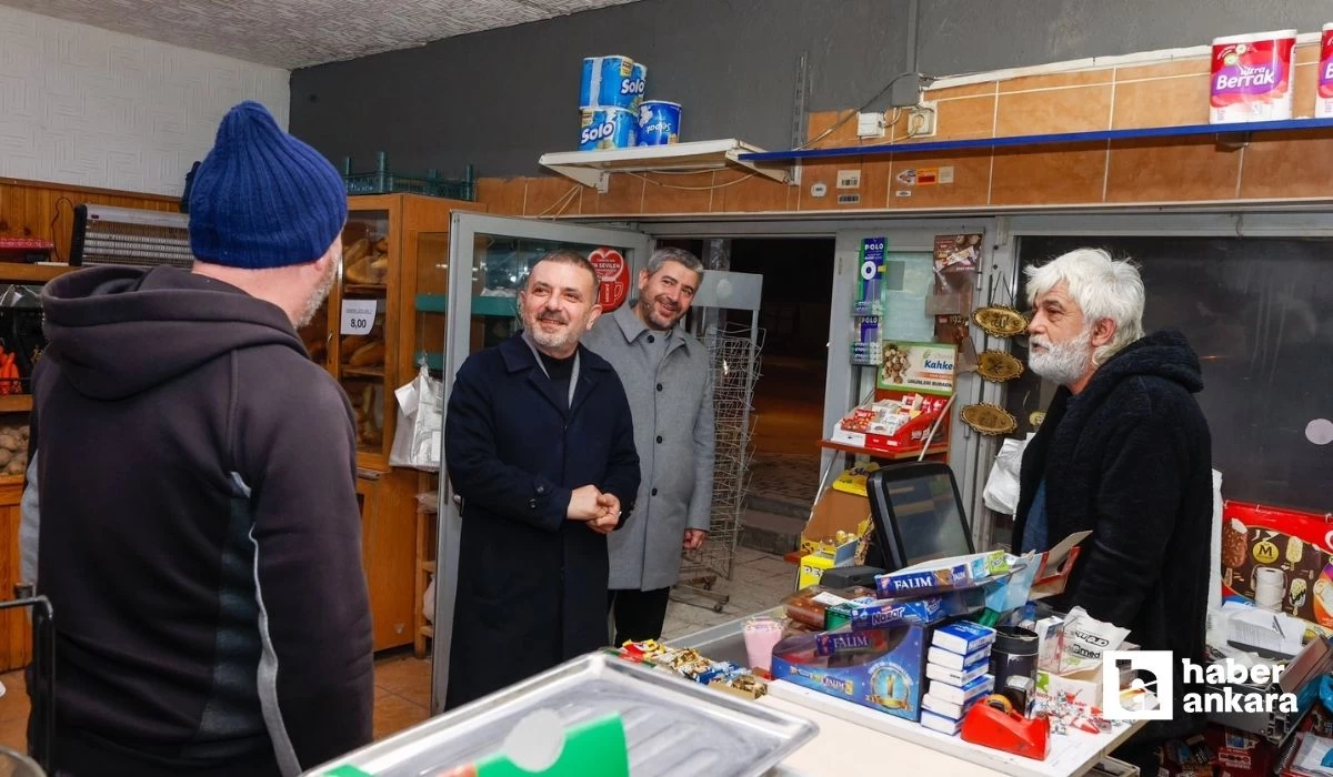 Sincan Belediye Başkanı Murat Ercan'dan nöbetçi eczane ziyareti