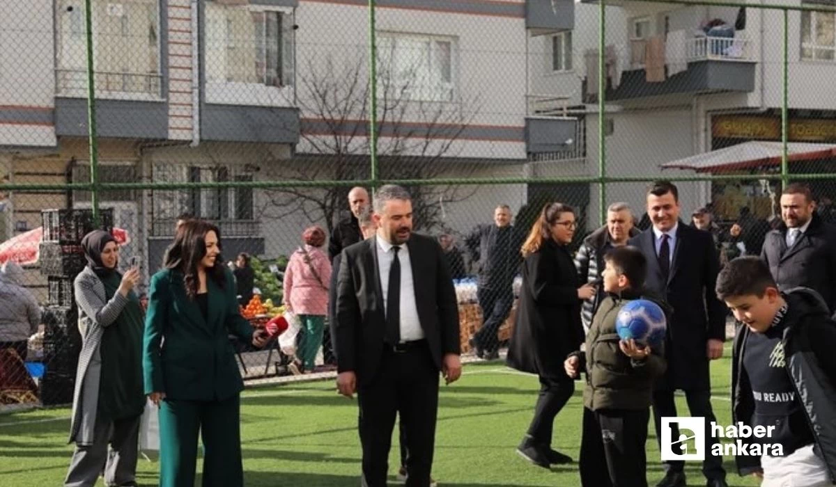 Pursaklar Belediye Başkanı Ertuğrul Çetin ilçede spor yatırımlarının devam edeceğini söyledi
