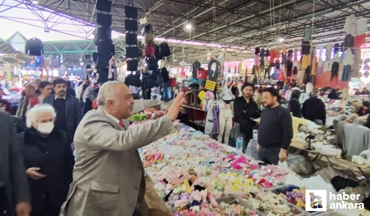 Vatan Partisi Çankaya Belediye Başkan adayı Demirbaş açıkladı! Yenişehir Pazarını güzelleştirme zamanı geldi