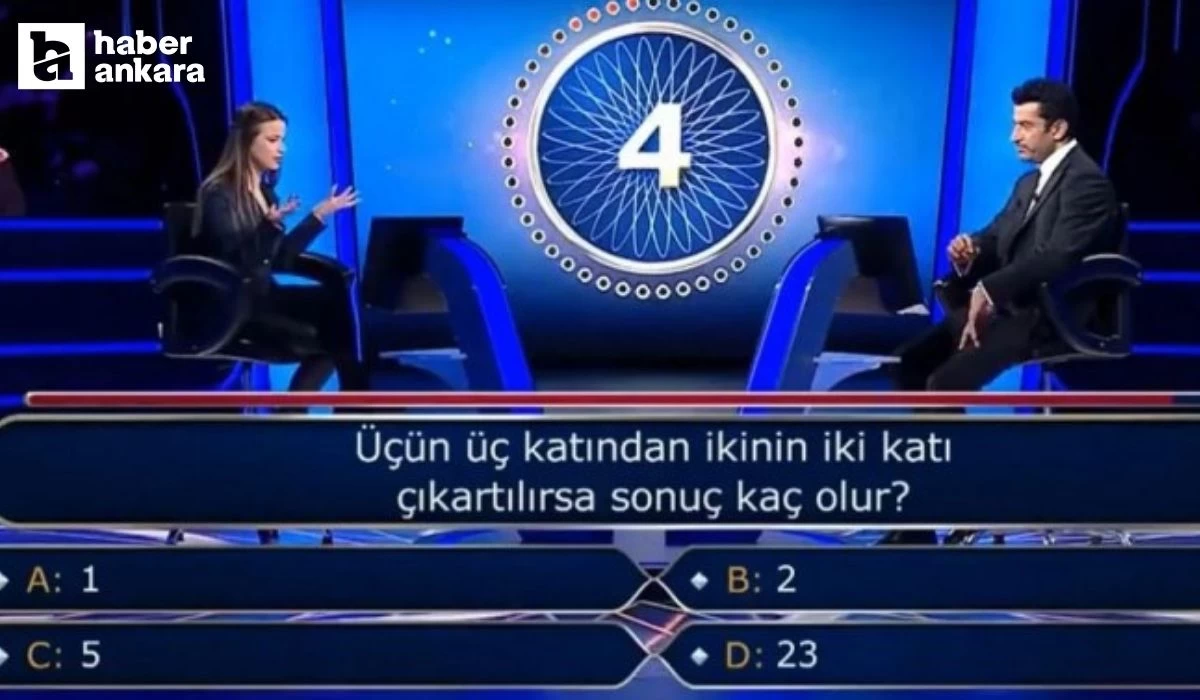 Kim Milyoner Olmak İster yarışmasında üniversite öğrencilerinin cevaplayamadığı soru gündem oldu!