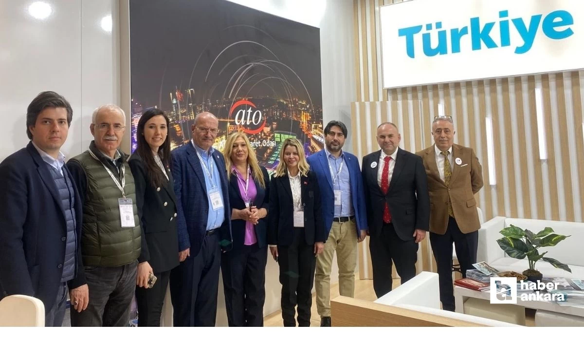ATO Ankara'yı tanıtmak için Almanya'da düzenlenen ITB Berlin Turizm Fuarı'na katıldı