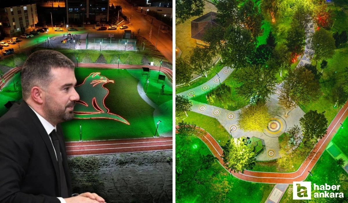 Pursaklar Belediyesi ilçeye 5 yılda 64 yeni park kazandırdıklarını açıkladı!
