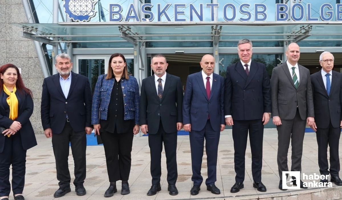 Sincan Belediye Başkanı Murat Ercan Başkent OSB Yönetim Kurulu Toplantısı'na katıldı
