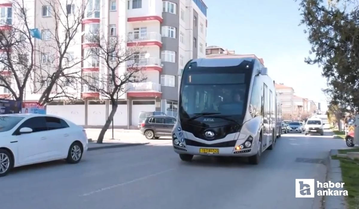 Ankara'da Metrobüs dönemi! ABB test sürüşlerine başlanıldığını açıkladı