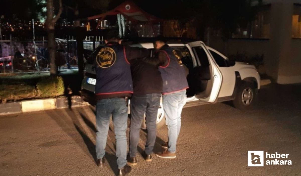 Ankara Altındağ'da 52 suçtan aranan şahıs düzenlenen operasyon sonucu yakalandı