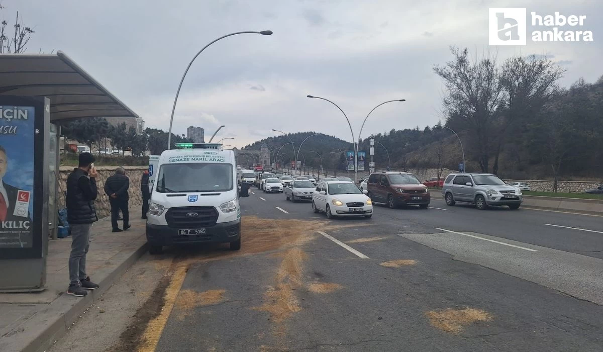 Ankara'da minibüs belediye otobüsüyle çarpıştı! 1 kişi hayatını kaybetti