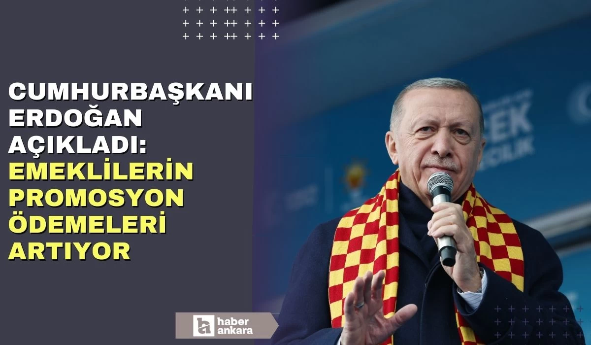 Cumhurbaşkanı Erdoğan Kayseri'de konuştu! Emeklilerin komisyon ödemesi 12 bin TL'ye kadar yükseltildi