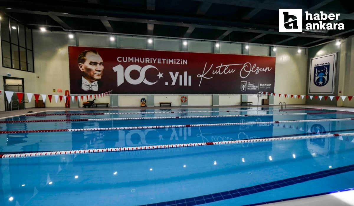 ABB Başkanı Yavaş: Altınpark 100. Yıl Yüzme Havuzu ve Spor Kompleksi sizi bekliyor