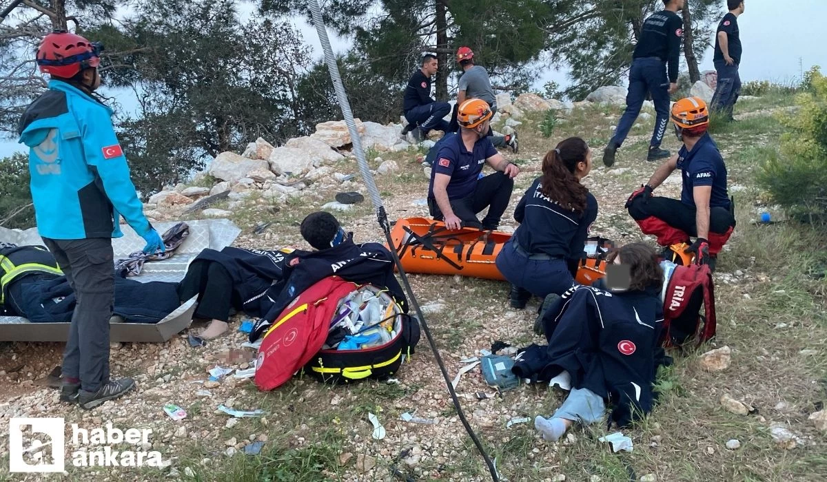 Antalya'da teleferik kabini düştü! 1 kişi hayatını kaybetti, 7 kişi yaralandı