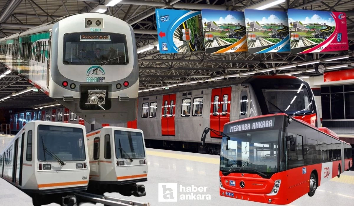 14 Nisan Ankara'da toplu taşıma ücretsiz mi, metro Ankaray EGO Başkentray bedava mı?