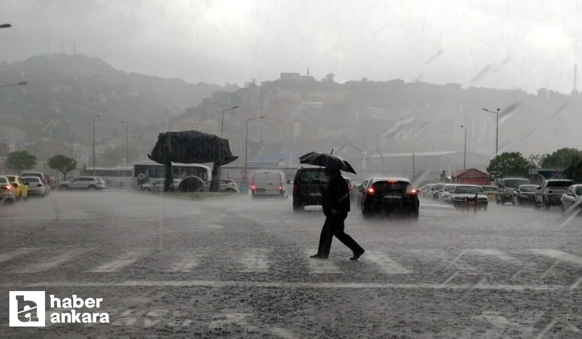 Meteoroloji'den Ankara dahil 45 il için sarı kodlu sağanak ve fırtına uyarısı!