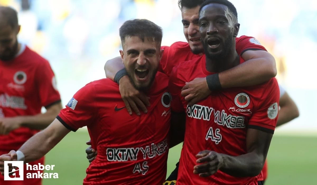 Gençlerbirliği Giresunspor'u 1-0 mağlup etti!
