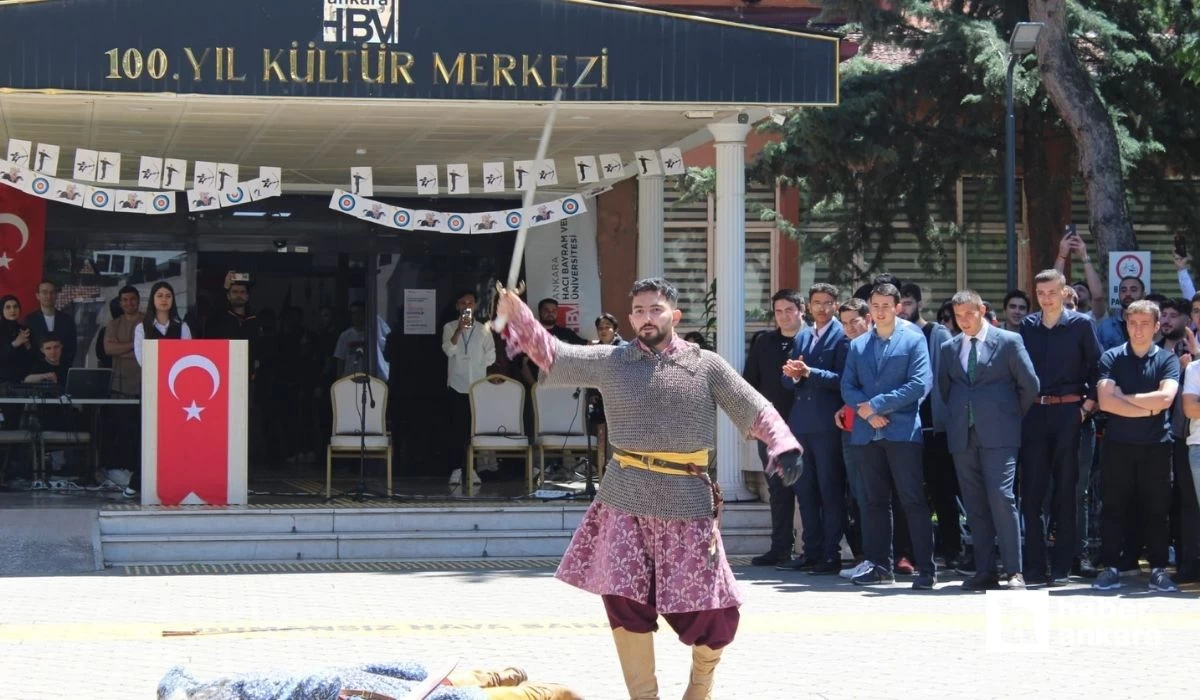 Ankara Hacı Bayram Veli Üniversitesi tarih şölenine ev sahipliği yaptı