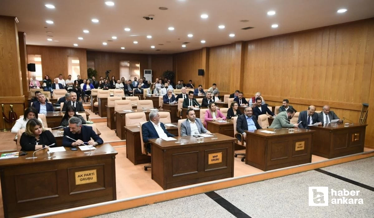 Mamak Belediyesi Meclisi 4. oturumunu gerçekleştirdi