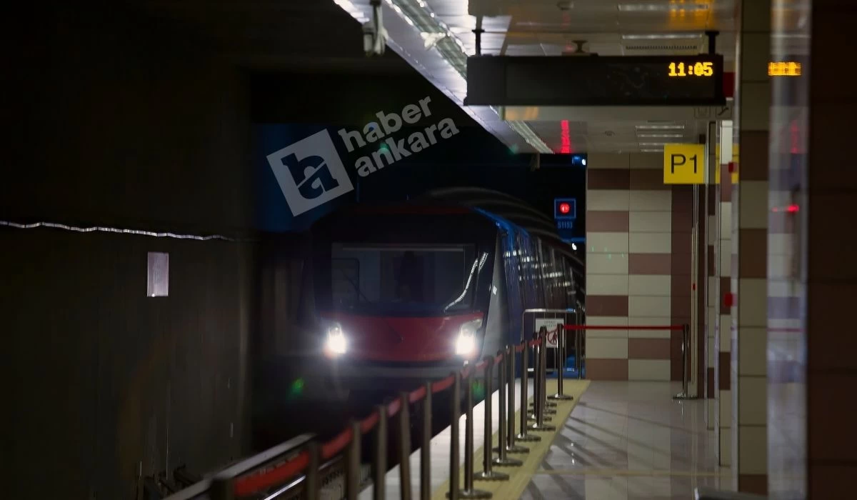 Ankara metrosunda bir şahıs raylara düşerek ağır yaralandı