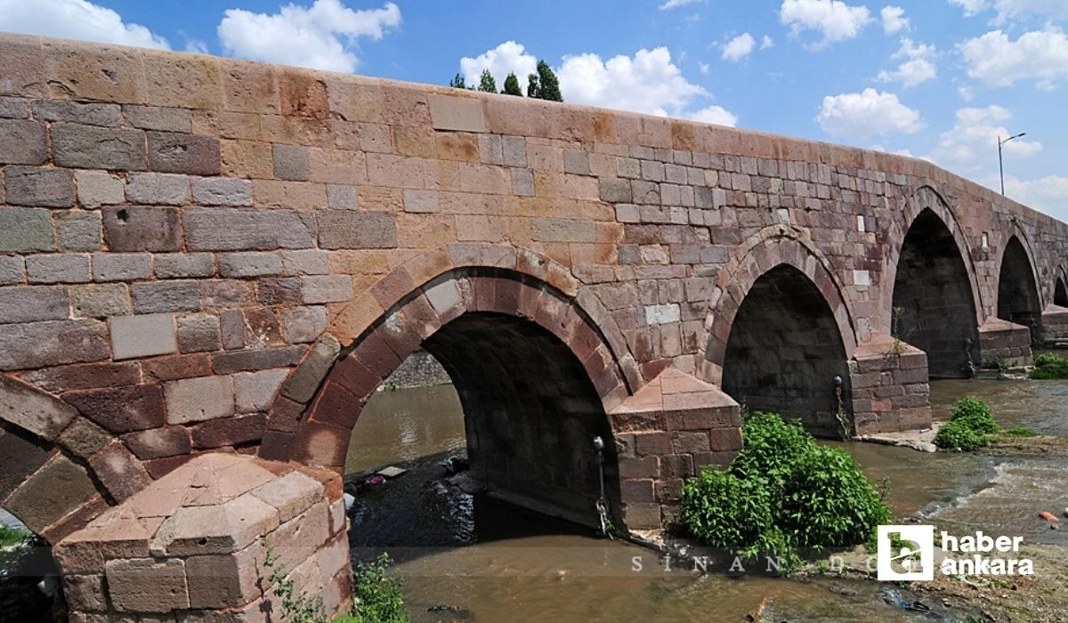 Ankara'nın ortasında 800 yıllık köprü! Her gün yüzlerce insan kullanıyor