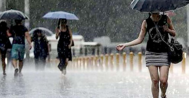 Meteoroloji'den uyarı! Şiddetli yağmur geliyor