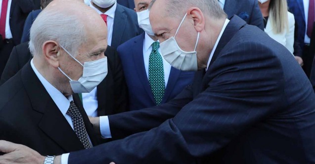 Bahçeli'den Erdoğan'a tebrik telefonu