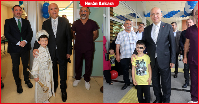 Yenimahalle’nin minikleri sünnet oldu