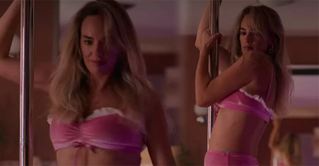 Seda Bakan'ın Zeytin Ağacı'ndaki seksi direk dansı sosyal medyayı salladı!
