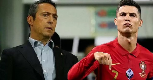Ali Koç'tan dikkat çeken Ronaldo açıklaması!