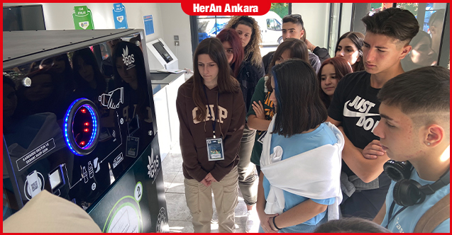 Yabancı öğrencilerin sıfır atık merakı