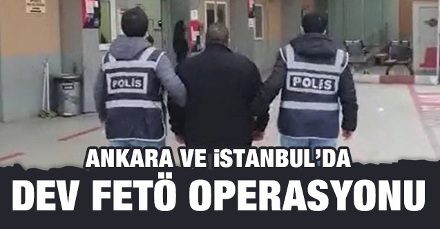 Ankara'da FETÖ operasyonu