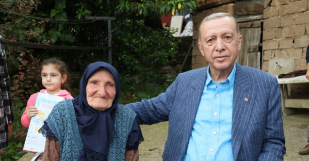 Cumhurbaşkanı Erdoğan'dan eski komşusuna ziyaret!