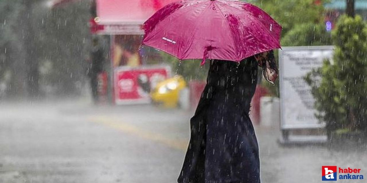 Ankara'da Anlık Hava Raporu! Hafta Başında Sağanak Yağış Etkili Olacak mı?