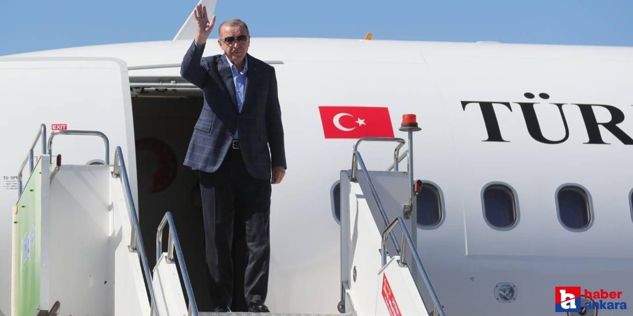 Cumhurbaşkanı Erdoğan, ilk ziyaretini Lefkoşa'ya yaptı