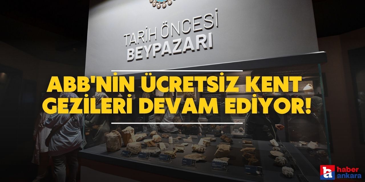 ABB'nin ücretsiz kent gezileri son hızıyla devam ediyor!
