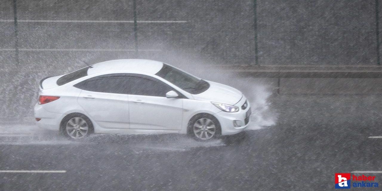 Ankara'da bugün yağışlar etkili olacak mı? Meteoroloji Genel Müdürlüğü uyardı
