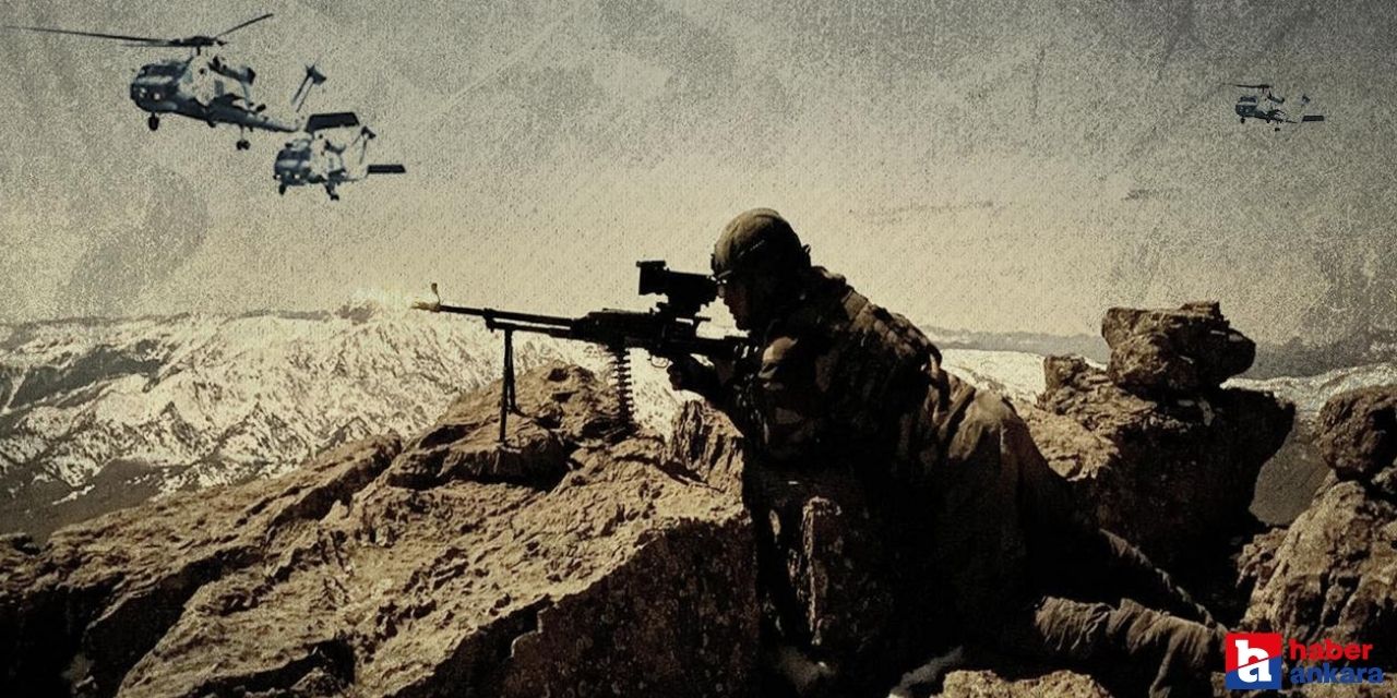 Milli Savunma Bakanlığı açıkladı 16 terörist etkisiz hale getirildi