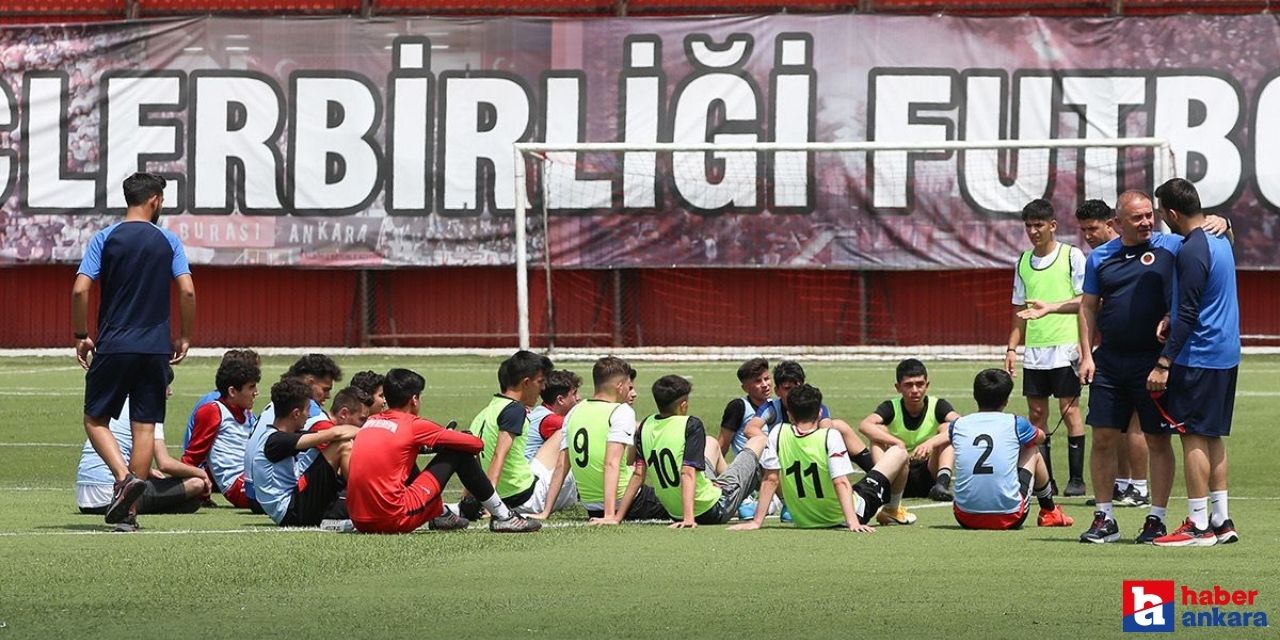 Gençlerbirliği altyapı seçmeleri yoğun ilgi gördü!