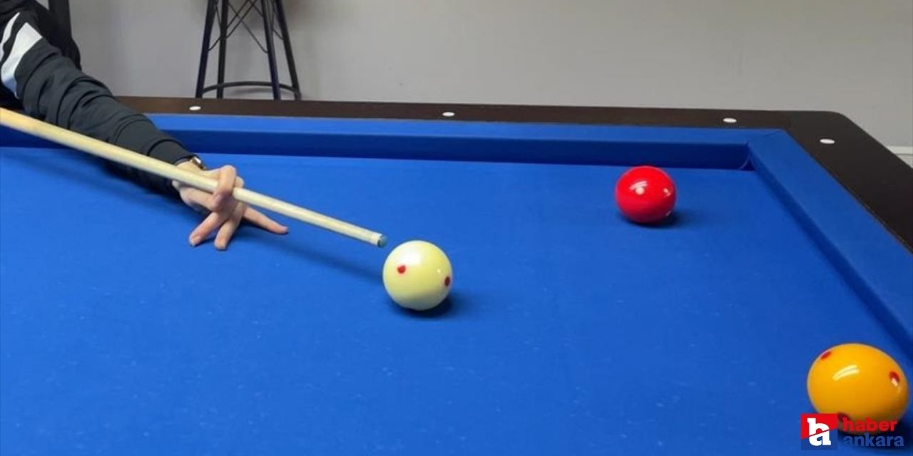 Gölbaşı Belediyesi ev sahipliğinde Erkekler 1 Etap Türkiye 3 Bant Bilardo Şampiyonası!