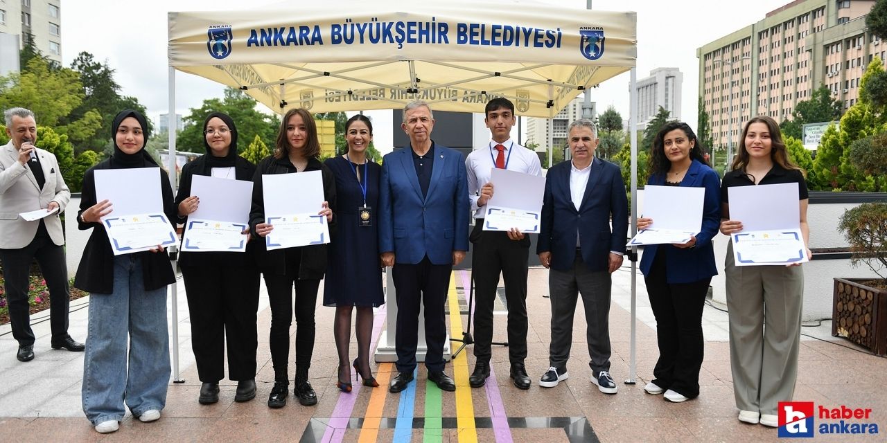 ABB'den Gökkuşağı Yabancı Dil Eğitim Merkezleri öğrencileri için sertifika töreni!
