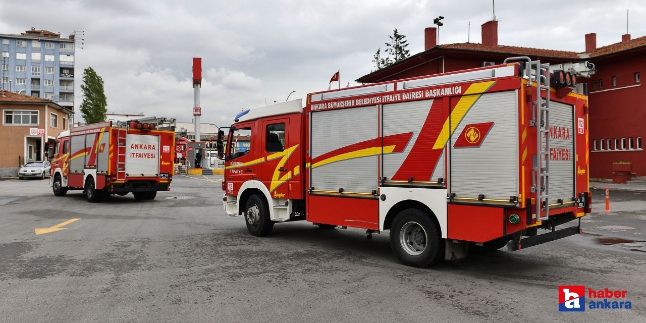 ABB ve Ankara İtfaiyesi Kurban Bayramı öncesi yangın uyarısında bulundu!