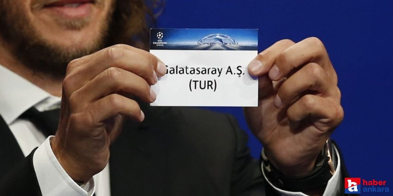 Avrupa Fatihi Galatasaray'ın Şampiyonlar Ligi 2 ön eleme turunda rakibi belli oldu!