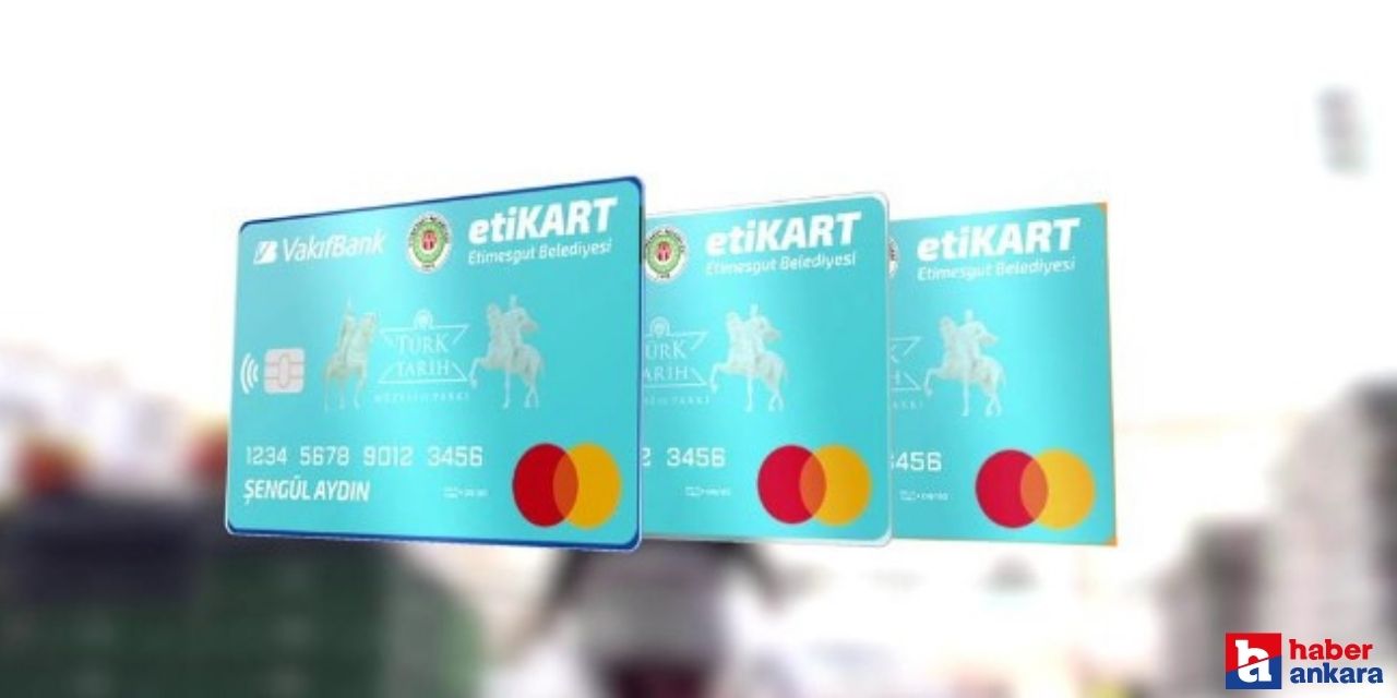 Etimesgut Belediyesi Eti-Kart sahiplerine Kurban Bayramı öncesi ödeme yaptı