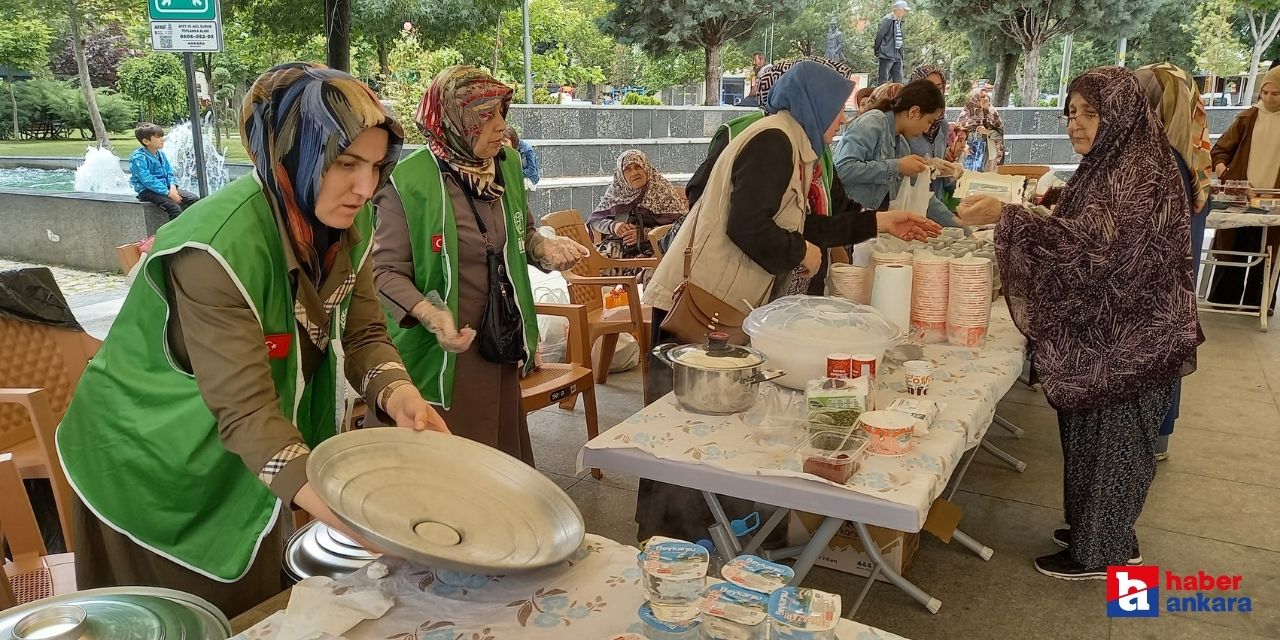 Beypazarı'nda İHH İnsani Yardım Vakfı  etkinlik düzenledi