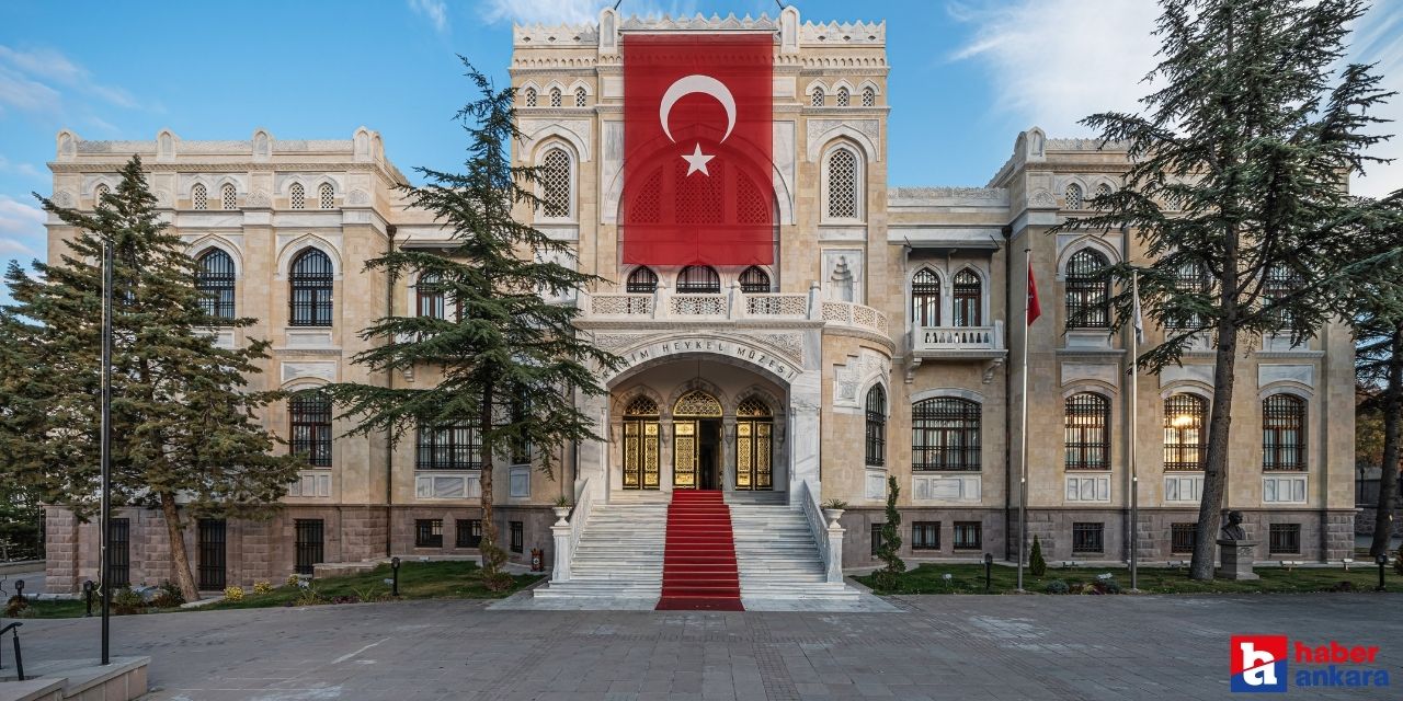 Ankara'nın önemli mimarisi Devlet Resim ve Heykel Müzesi!