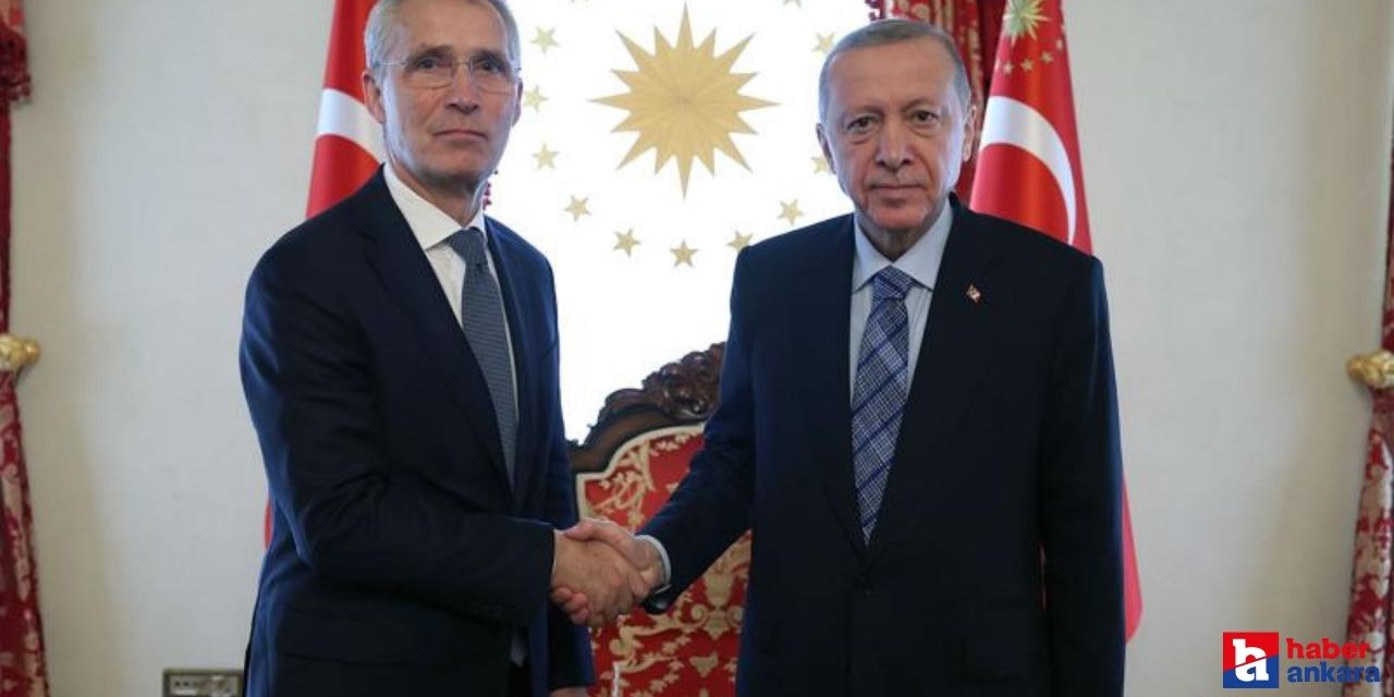 Cumhurbaşkanı Erdoğan NATO Genel Sekreteri Stoltenberg ile görüştü